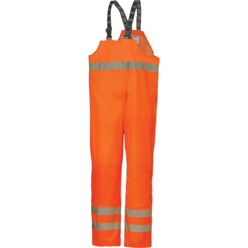 Pantalon &agrave; bavette imperm&eacute;able Narvik, Polyester, Petit, Orange haute visibilit&eacute; Groupe Belzile Dickner