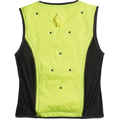 Vestes refroidissantes &agrave; &eacute;vaporation s&egrave;che Chill-Its 6685, Moyen, Jaune lime haute visibilit&eacute; Groupe Belzile Dickner