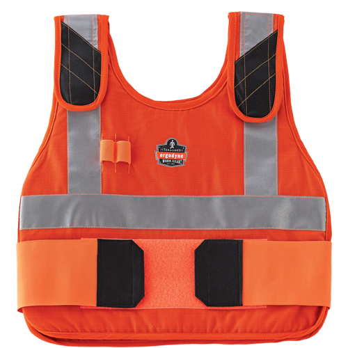6215HV Phase Change Cooling Vests, Small/Medium, Orange Groupe Belzile Dickner