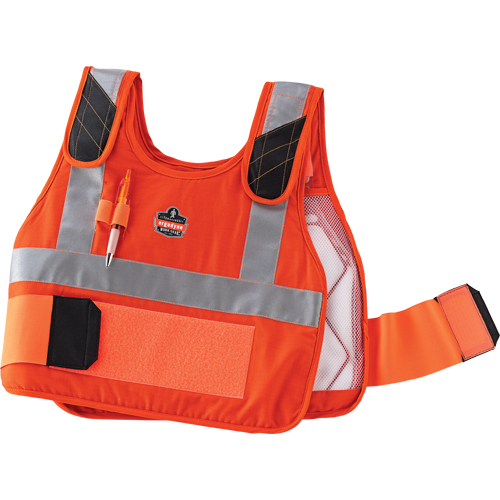 6215HV Phase Change Cooling Vests, Small/Medium, Orange Groupe Belzile Dickner