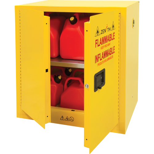 Armoire pour produits inflammables, 22 gal., 2 Porte(s), 35" La x 35" h x 22" p Groupe Belzile Dickner