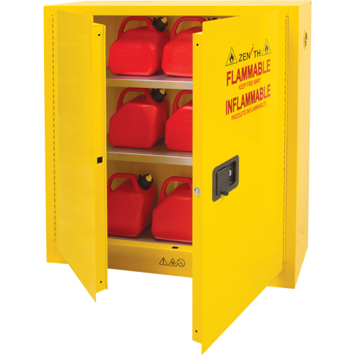 Armoire pour produits inflammables, 24 gal., 2 Porte(s), 43" La x 44" h x 12" p Groupe Belzile Dickner