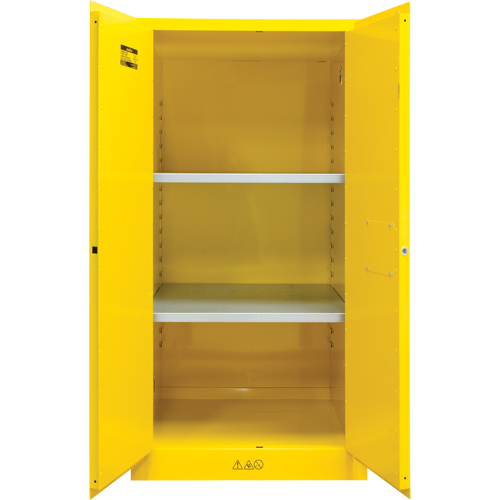 Armoire pour produits inflammables, 60 gal., 2 Porte(s), 34" La x 65" h x 34" p Groupe Belzile Dickner