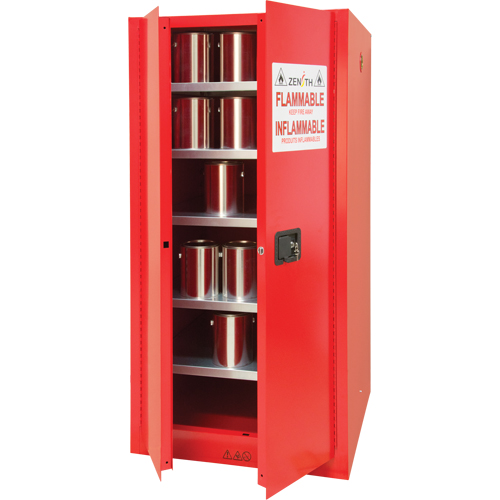 Armoire pour peintures et encres, 96 gal., 5 tablettes Groupe Belzile Dickner