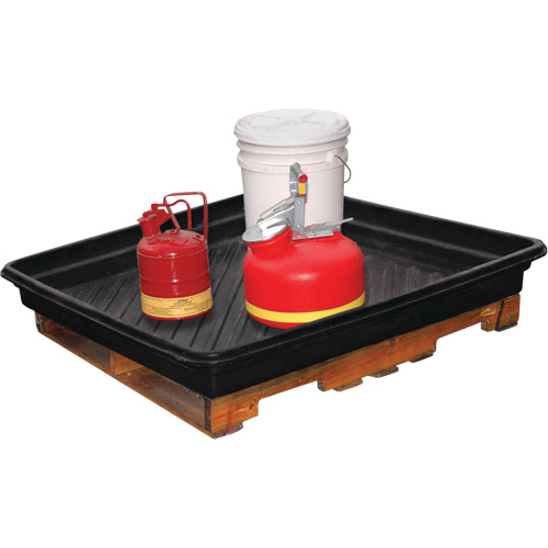 Ultra-Utility Trays&reg;, 40" L x 48" W x 3.5" H, 30 US gal. Spill Capacity Groupe Belzile Dickner