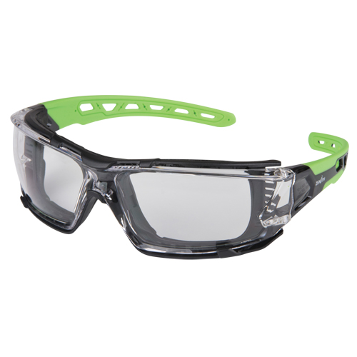 Z2500 Series Safety Glasses with Foam Gasket, Clear Lens, Anti-Fog, ANSI Z87+/Meets/Exceeds CSA Z94.3 Groupe Belzile Dickner