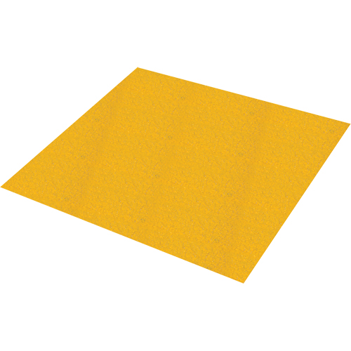 Plaque antid&eacute;rapante Safestep, 47" la x 47" lo, Jaune Groupe Belzile Dickner