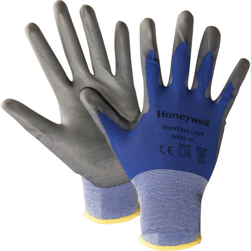 Gants mod&egrave;le WE50 Lite North Workeasy, 9/Grand, R&ecirc;vetement Polyur&eacute;thane, Calibre 18, Enveloppe en Nylon Groupe Belzile Dickner
