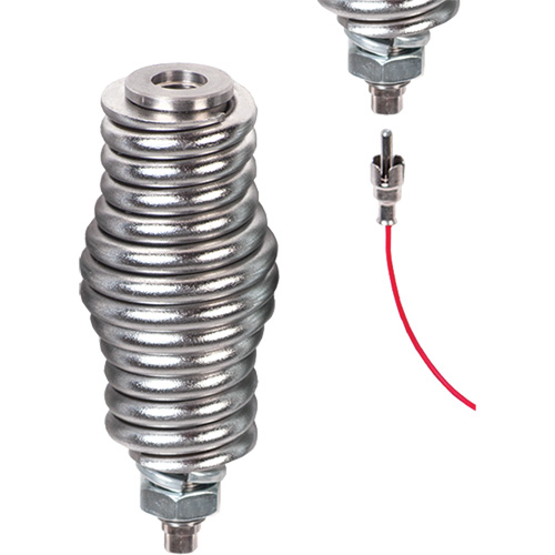 Safety Whip&reg; Flagstaff Mounting Base, Spring Mount Groupe Belzile Dickner