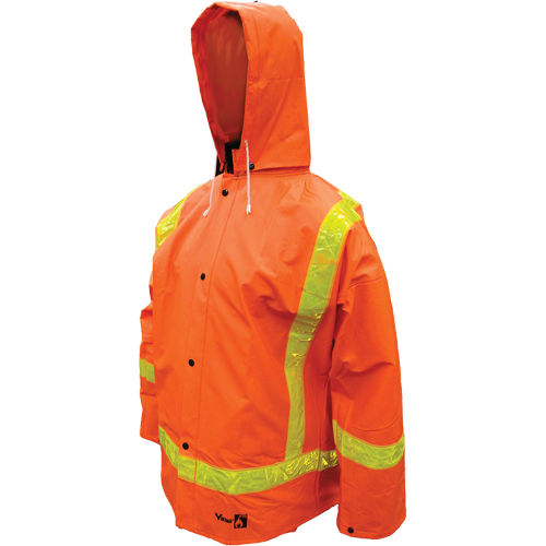 Open Road FR PVC Rain Suits, Small, Orange Groupe Belzile Dickner
