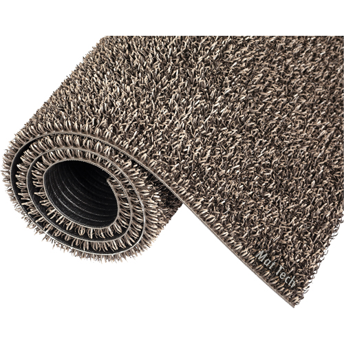 Tapis Astro-Plus, Poly&eacute;thyl&egrave;ne, Grattoir Type, Motif Textur&eacute;, 3-3/10' x 4', Brun Groupe Belzile Dickner