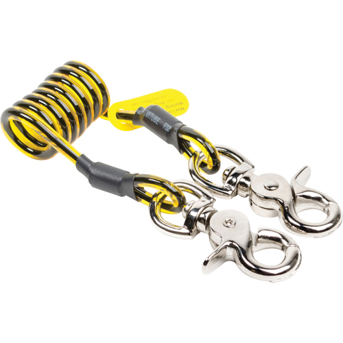 Sangle d'amarrage spirale pour outil, Spirale, Clavette double Groupe Belzile Dickner