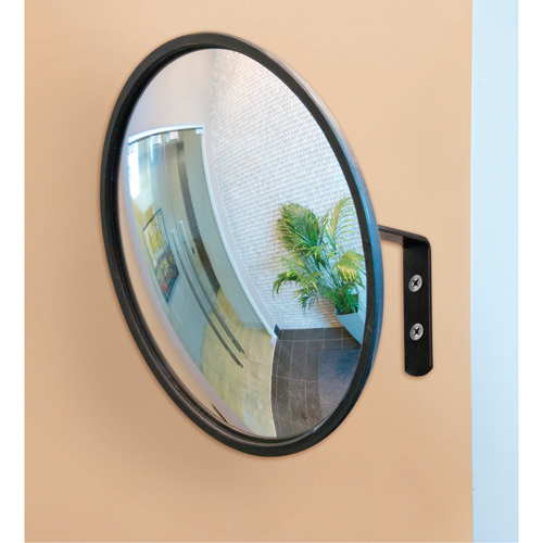 Miroir convexe avec support, Int&eacute;rieur/Ext&eacute;rieur, Diam&egrave;tre 12" Groupe Belzile Dickner