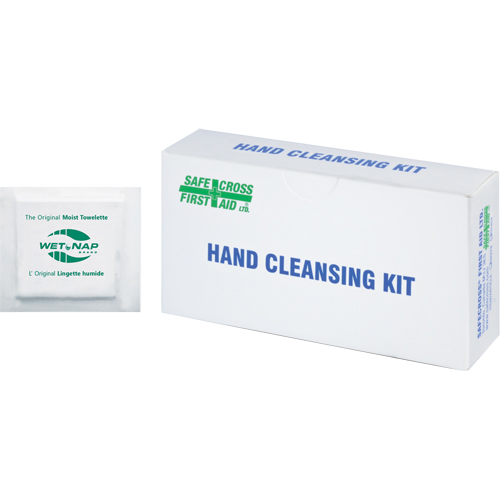 Lingettes humides nettoyantes pour les mains, Serviette Groupe Belzile Dickner