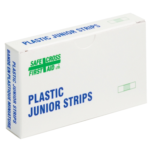 Bandages en bandes Juniors, Rectangulaire/carr&eacute;e, 1-1/2", Plastique, Non st&eacute;rile Groupe Belzile Dickner