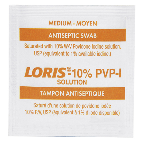 Povidone Iodine Prep Treatment, Towelette, Antiseptic Groupe Belzile Dickner