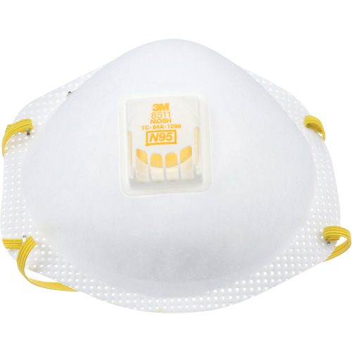 8511 Particulate Respirators, N95, NIOSH Certified Groupe Belzile Dickner
