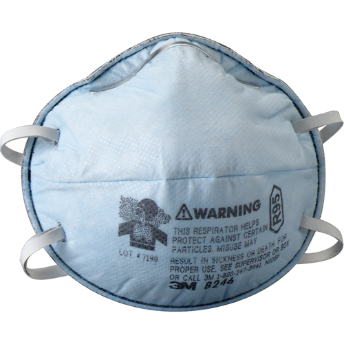 8246 Particulate Respirators, R95, NIOSH Certified Groupe Belzile Dickner