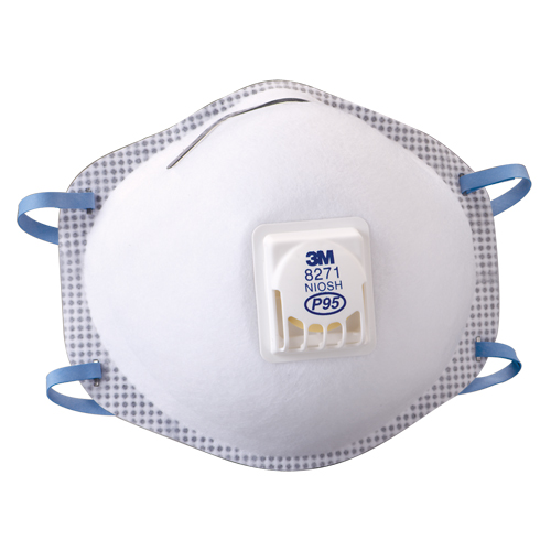 8271 Particulate Respirators, P95, NIOSH Certified Groupe Belzile Dickner