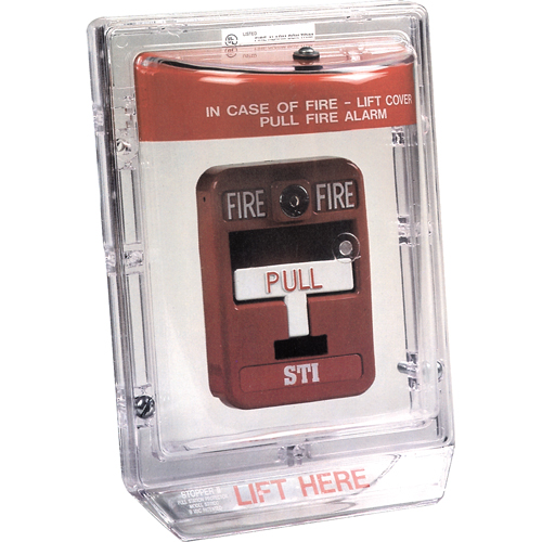 Fire Alarm Covers - Stopper&reg; II Indoor Alarm Covers, Surface Groupe Belzile Dickner