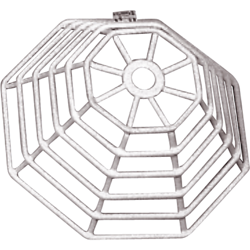 Grille de protection Web Stopper en acier profil bas pour d&eacute;tecteur de fum&eacute;e Groupe Belzile Dickner