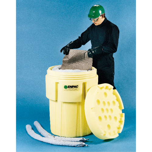 Barils de r&eacute;cup&eacute;ration Poly-Overpack 65, 65 gal. US, Stationnaire Groupe Belzile Dickner