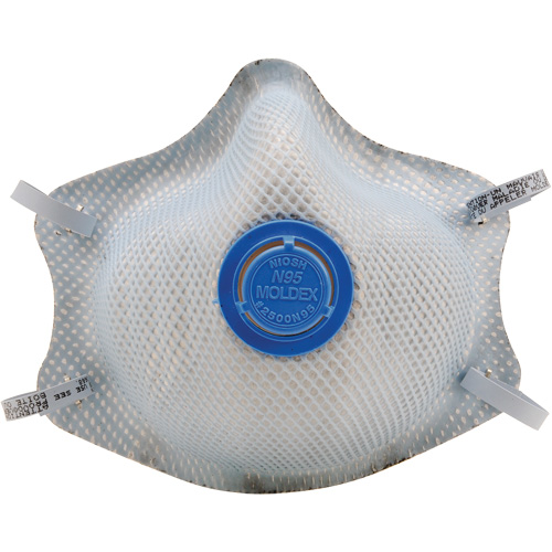 Respirateurs contre les particules 2500, N95, Certifi&eacute; NIOSH, Grand/Moyen Groupe Belzile Dickner