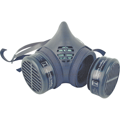 8000 Series Assembled Respirator, Elastomer/Thermoplastic, Medium Groupe Belzile Dickner