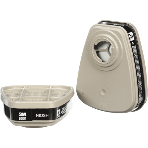6000 Series Respirator Cartridges, Gas/Vapour Cartridge, Organic Vapour Groupe Belzile Dickner