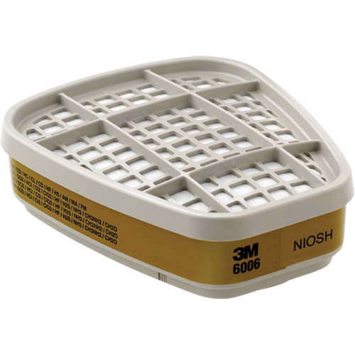 Cartouches pour respirateur s&eacute;rie 6000, Cartouche gaz/vapeur, Gaz multiples/Vapeurs Groupe Belzile Dickner