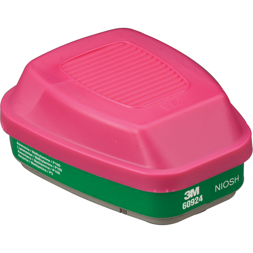 6000 Series Respirator Cartridges, Gas/Vapour Cartridge, Ammonia/Methylamine Groupe Belzile Dickner