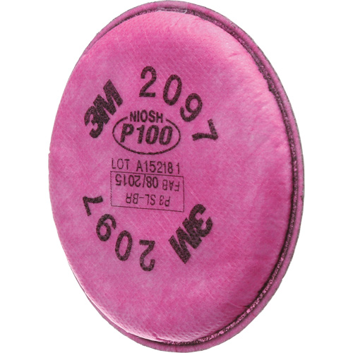 Pr&eacute;filtres pour respirateurs s&eacute;rie 2000, Filtre contre les particules, Vapeurs organiques/P100 Groupe Belzile Dickner