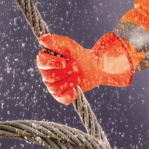 Gants Polar Grip 23-700, 9/Grand, R&ecirc;vetement PVC, Enveloppe en Nylon Groupe Belzile Dickner