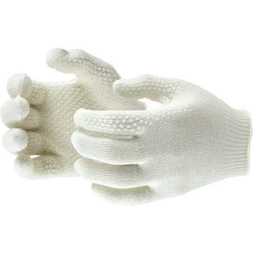 Gant en tricot, Coton, Un c&ocirc;t&eacute;, Calibre 7, Petit Groupe Belzile Dickner
