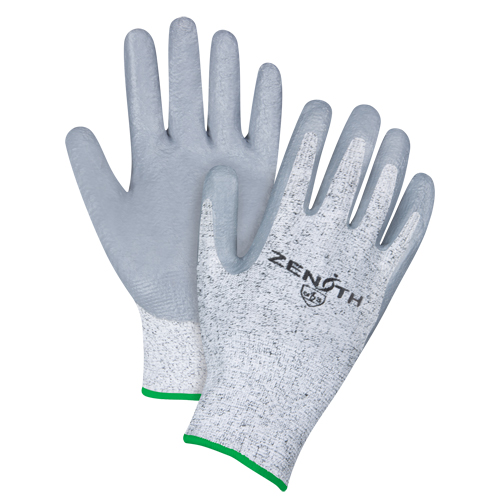 Seamless Stretch Cut-Resistant Gloves, Size Medium/8, 13 Gauge, Nitrile Coated, HPPE Shell, ANSI/ISEA 105 Level 2/EN 388 Level 3 Groupe Belzile Dickner
