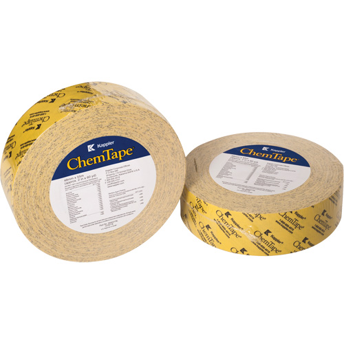 Ruban r&eacute;sistant aux produits chimiques ChemTape, 50,8 mm (2") x 50 m (164'), Jaune Groupe Belzile Dickner