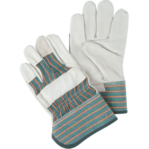 Abrasion-Resistant Fitter's Gloves, Ladies, Grain Cowhide Palm Groupe Belzile Dickner