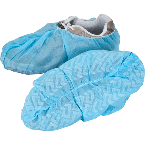 Shoe Covers, X-Large, Polypropylene, Blue Groupe Belzile Dickner