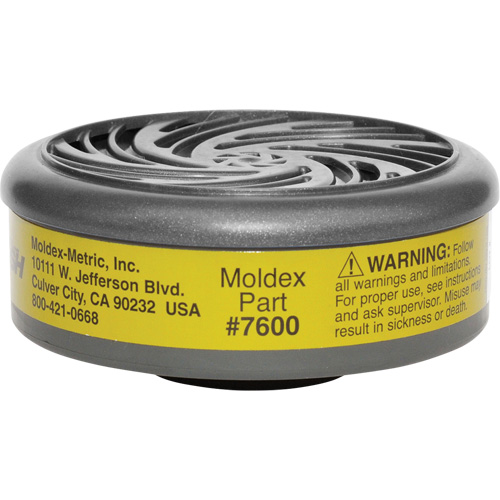 Filtres pour respirateur s&eacute;rie 7000/9000, Cartouche gaz/vapeur, Gaz multiples/Vapeur organique Groupe Belzile Dickner