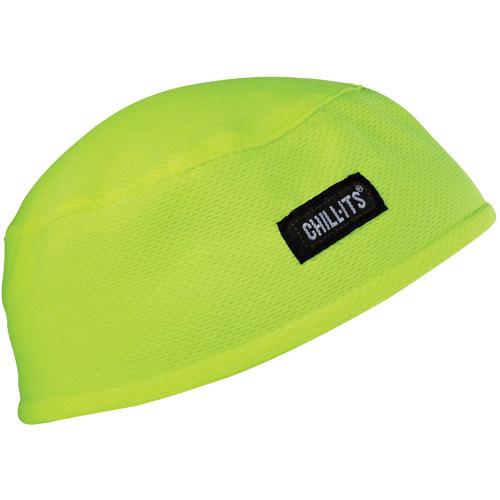 Chill-Its&reg; 6630 Cooling Skull Caps, Hi-Vis Lime Groupe Belzile Dickner