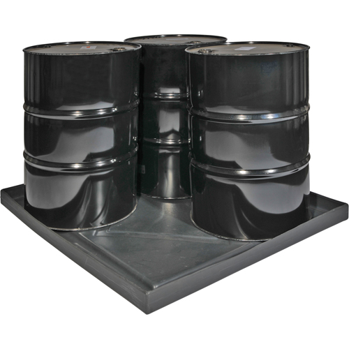Econo Spill Shells, 51" L x 47" W x 5" H, 36 US gal. Spill Capacity Groupe Belzile Dickner