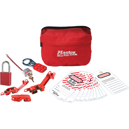 Personal Safety Lockout Kit - Compact Pouch Only, Confined Space Kit Groupe Belzile Dickner
