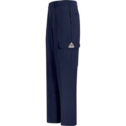 Flame-Resistant Cool Touch&reg; 2 Cargo Pants, 32, x 37, Navy Blue, 10.1 cal/cm² Groupe Belzile Dickner