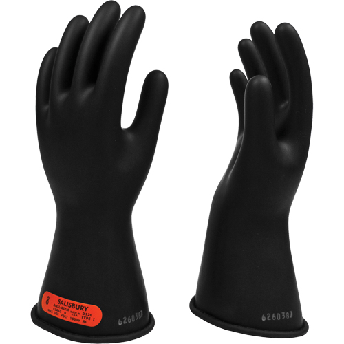 Salisbury  Rubber Insulating Gloves, ASTM Class 0, Size 7, 11" L Groupe Belzile Dickner