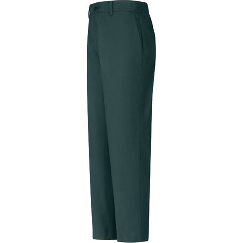Durakap Industrial Pants, Poly-Cotton, Green, Size 28, 36 Inseam Groupe Belzile Dickner