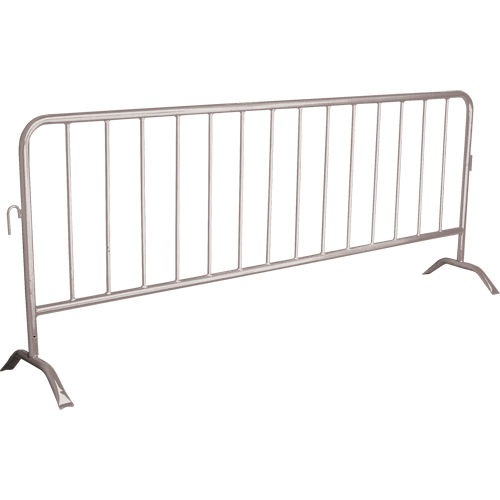 Barri&egrave;re portative, Emboîtables, 102" lo x 40" h, Argent Groupe Belzile Dickner