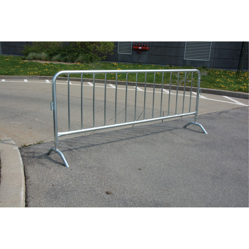 Barri&egrave;re portative, Emboîtables, 102" lo x 40" h, Argent Groupe Belzile Dickner