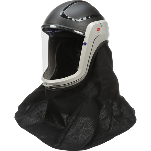Assemblage de casque Versaflo avec visi&egrave;re de premi&egrave;re qualit&eacute; et enveloppe r&eacute;sistante aux flammes, Universel, Casque rigide, Bavette Simple Groupe Belzile Dickner