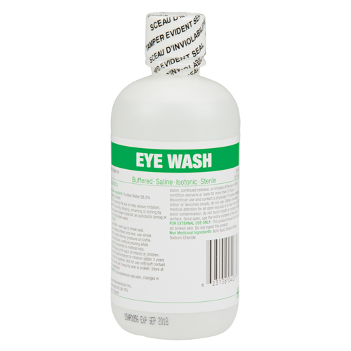 Douche oculaire, Bouteille Plein, 250 ml Groupe Belzile Dickner