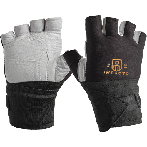Gants antivibrations - gauche, Taille Petit, Paume Cuir fleur Groupe Belzile Dickner